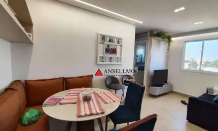 Apartamento com 3 dormitórios à venda, 56 m² por R$ 479.000,00 - Paulicéia - São Bernardo do Campo/SP