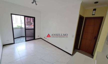 Apartamento com 1 dormitório para alugar, 45 m² por R$ 2.674,19/mês - Centro - São Bernardo do Campo/SP