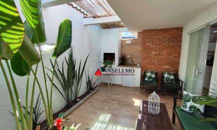 Casa com 3 dormitórios à venda, 172 m² por R$ 1.200.000 - Jardim do Mar - São Bernardo do Campo/SP