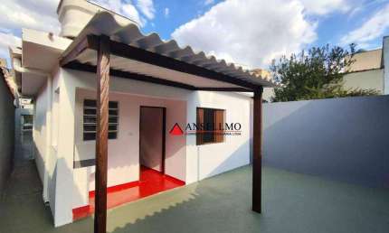 Casa para alugar, 50 m² por R$ 1.766,00/mês - Bangu - Santo André/SP