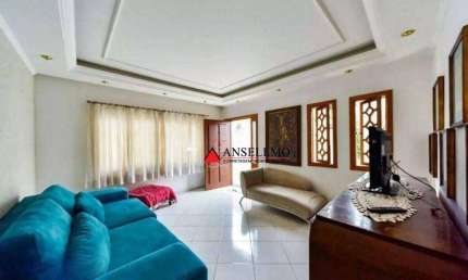 Casa com 5 dormitórios, 360 m² - venda por R$ 1.200.000,00 ou aluguel por R$ 7.958,00/mês - Jardim Hollywood - São Bernardo do Campo/SP