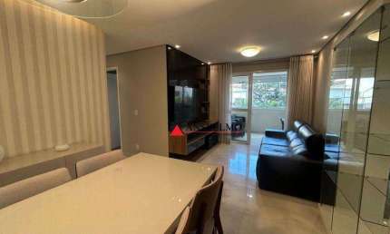 Apartamento com 3 dormitórios para alugar, 84 m² por R$ 6.560,00/mês - Centro - São Bernardo do Campo/SP