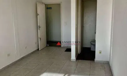 Sala para alugar, 27 m² por r$ 1.320,00/mês - centro - são bernardo do campo/sp
