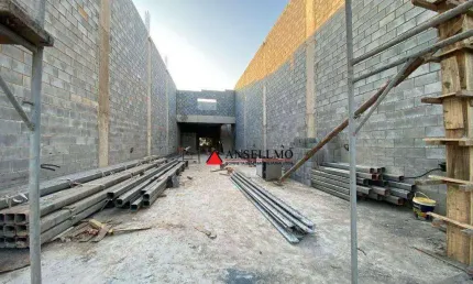 Galpão para alugar, 250 m² por r$ 12.000,00/mês - assunção - são bernardo do campo/sp