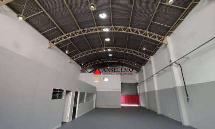 Galpão para alugar, 400 m² por R$ 16.150,00/mês - Vila Jordanópolis - São Bernardo do Campo/SP