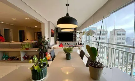 Apartamento com 3 dormitórios, sendo 3 suítes à venda, 155 m² por r$ 2.235.000 - centro - são bernardo do campo/sp