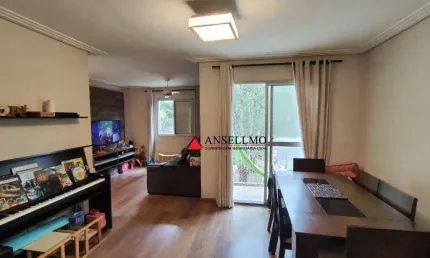 Apartamento com 2 dormitórios para alugar, 59 m² por R$ 2.993,59/mês - Planalto - São Bernardo do Campo/SP