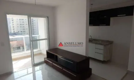 Apartamento com 2 dormitórios para alugar, 60 m² por R$ 3.128,32/mês - Vila Lusitânia - São Bernardo do Campo/SP