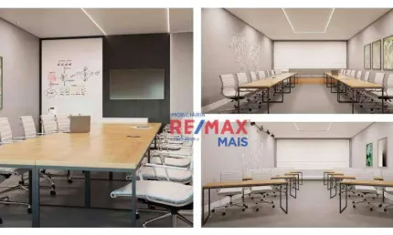 Sala à venda, 54 m² por r$ 472.000,00 - água verde - curitiba/pr