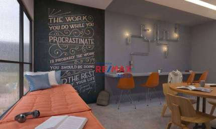 Studio à venda, 25 m² por R$ 251.200,00 - Centro - Curitiba/PR