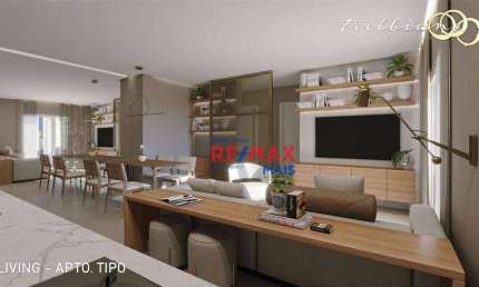 Apartamento à venda, 87 m² por R$ 905.502,13 - Campo Comprido - Curitiba/PR