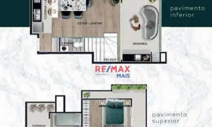 Apartamento à venda na Rua Doutor Waldemiro Pereira, 257, Capão Raso, Curitiba