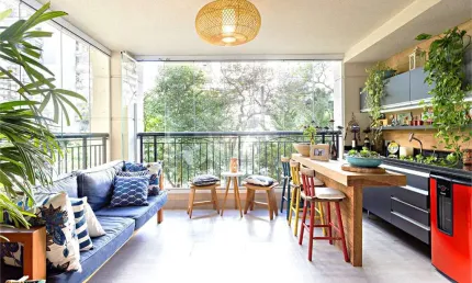 Apartamento com 3 quartos à venda ou para locação em indianópolis - sp
