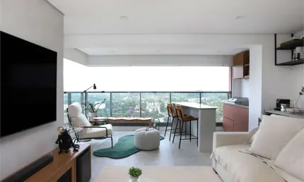 Apartamento com 2 quartos à venda em santo amaro - sp