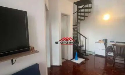 Apartamento Duplex com 1 dormitório à venda, 60 m² por R$ 360.000,00 - Centro - São José dos Campos/SP