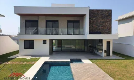 Casa com 4 dormitórios à venda, 437 m² por R$ 5.000.000,00 - Condomínio Reserva do Paratehy - São José dos Campos/SP