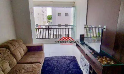 Apartamento com 2 dormitórios, 63 m² - venda por r$ 910.000,00 ou aluguel por r$ 5.165,00/mês - jardim aquarius - são josé dos campos/sp