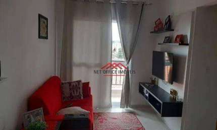 Apartamento com 2 dormitórios à venda, 50 m² por R$ 350.000,00 - Residencial Bosque dos Ipês - São José dos Campos/SP