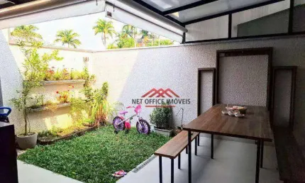 Casa com 3 dormitórios à venda, 105 m² por r$ 1.010.000,00 - urbanova - são josé dos campos/sp
