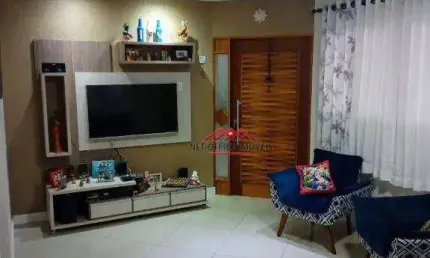 Sobrado com 3 dormitórios à venda, 190 m² por r$ 720.000,00 - jardim rodolfo - são josé dos campos/sp