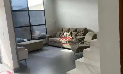 Sobrado com 3 dormitórios à venda, 132 m² por r$ 740.000,00 - set ville - são josé dos campos/sp