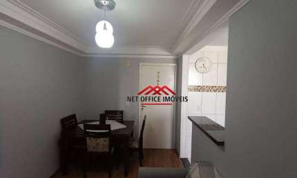 Apartamento com 2 dormitórios à venda, 48 m² por R$ 370.000 - Parque Industrial - São José dos Campos/SP