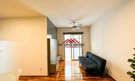 Apartamento com 2 dormitórios para alugar, 74 m² por R$ 4.480,00/mês - Jardim Aquarius - São José dos Campos/SP