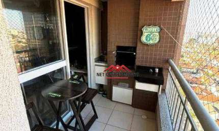 Apartamento com 2 dormitórios à venda, 65 m² por R$ 590.000 - Parque Industrial - São José dos Campos/SP