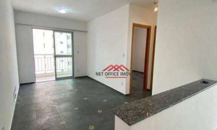Apartamento com 1 dormitório para alugar, 48 m² por R$ 2.664,00/mês - Vila Adyana - São José dos Campos/SP