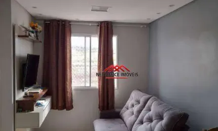 Apartamento com 2 dormitórios à venda, 46 m² por r$ 290.000,00 - vila iracema - são josé dos campos/sp