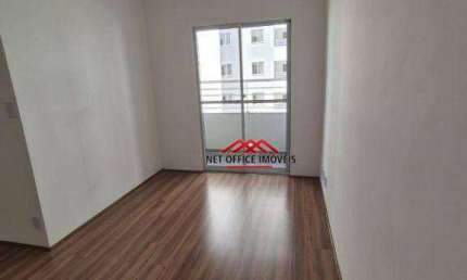 Apartamento com 2 dormitórios para alugar, 52 m² por R$ 2.460,00/mês - Parque Residencial Flamboyant - São José dos Campos/SP