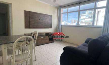 Apartamento com 1 dormitório para alugar, 50 m² por R$ 2.553,00/mês - Vila Adyana - São José dos Campos/SP