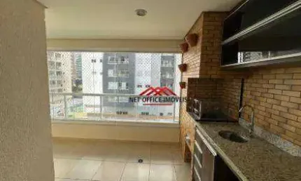 Apartamento com 3 dormitórios para alugar, 82 m² por R$ 4.962,00/mês - Jardim Aquarius - São José dos Campos/SP