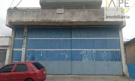 Galpão para alugar, 628 m² por r$ 12.510,00/mês - jardim angélica - guarulhos/sp