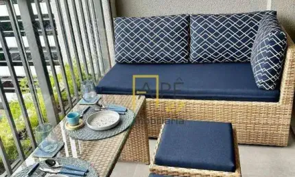 Moema - apartamento de 30 metros 1 dormitório - Pronto para morar - Mobiliado