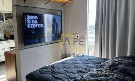Studio com 1 dormitório para alugar, 36 m² por R$ 2.770,00/mês - Vila Augusta - Guarulhos/SP