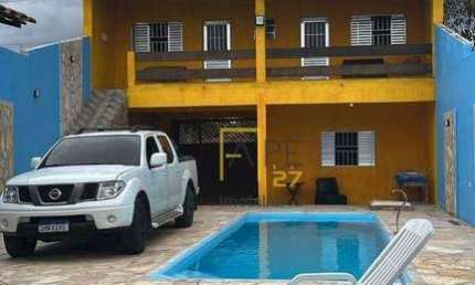 Sobrado, 200 m² - venda por R$ 500.000,00 ou aluguel por R$ 3.000,00/mês - Acaraú - Cananéia/SP