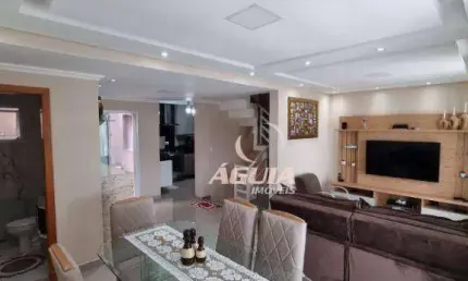 Sobrado com 3 dormitórios à venda, 131 m² por R$ 650.000,00 - Parque Novo Oratório - Santo André/SP