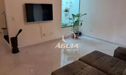 Sobrado com 3 dormitórios à venda, 187 m² por R$ 680.000,00 - Parque João Ramalho - Santo André/SP