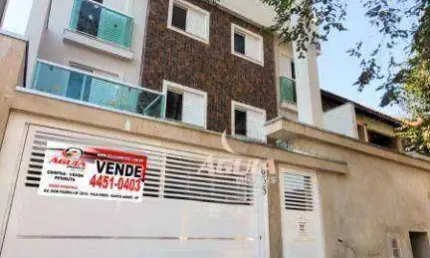 Cobertura com 2 dormitórios à venda, 46 m² + 46 m² por R$460.000 - Vila Pires - Santo André/SP