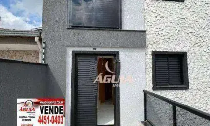 Apartamento GARDEN com 2 dormitórios à venda, 45 m² por R$ 390.000 - Vila Scarpelli - Santo André/SP