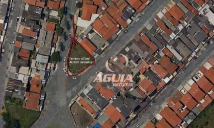 Terreno à venda, 475 m² por R$ 1.500.000,00 - Jardim Jamaica - Santo André/SP