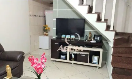 Sobrado com 3 dormitórios à venda, 160 m² por r$ 790.000,00 - vila curuçá - santo andré/sp