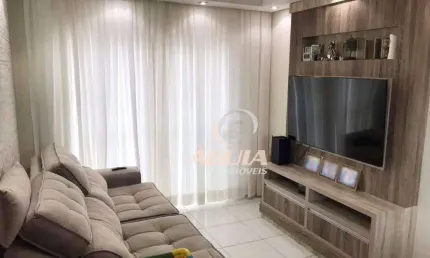 Cobertura com Elevador, à venda, 69 m²+69 m² por R$ 480.000 - Parque São Vicente - Mauá/SP