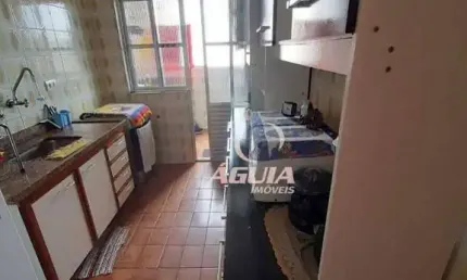 Apartamento com 2 dormitórios à venda, 59 m² por R$ 266.000,00 - Vila Tibiriçá - Santo André/SP