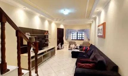 Sobrado com 3 dormitórios à venda, 275 m² por R$ 830.000,00 - Parque das Nações - Santo André/SP