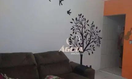 Sobrado com 3 dormitórios à venda, 200 m² por R$ 660.000,00 - Utinga - Santo André/SP
