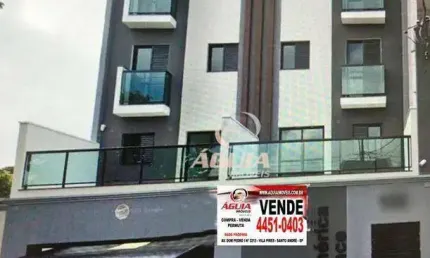 Apartamento com 2 dormitórios à venda, 47 m²+ 12,8  terraço por r$ 385.000 - vila américa - santo andré/sp