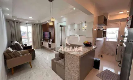 Apartamento com 2 dormitórios à venda, 57 m² por R$ 415.000,00 - Vila Curuçá - Santo André/SP