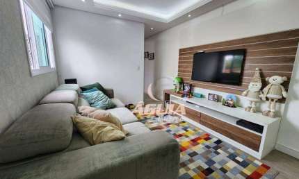 Cobertura com 2 dormitórios à venda, 67 m² + 67 m² por R$ 600.000 - Vila Curuçá - Santo André/SP